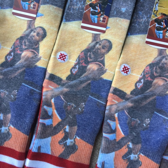 Stance NBA Miami Heat Alonzo Mourning Socks - Picture 2 of 8